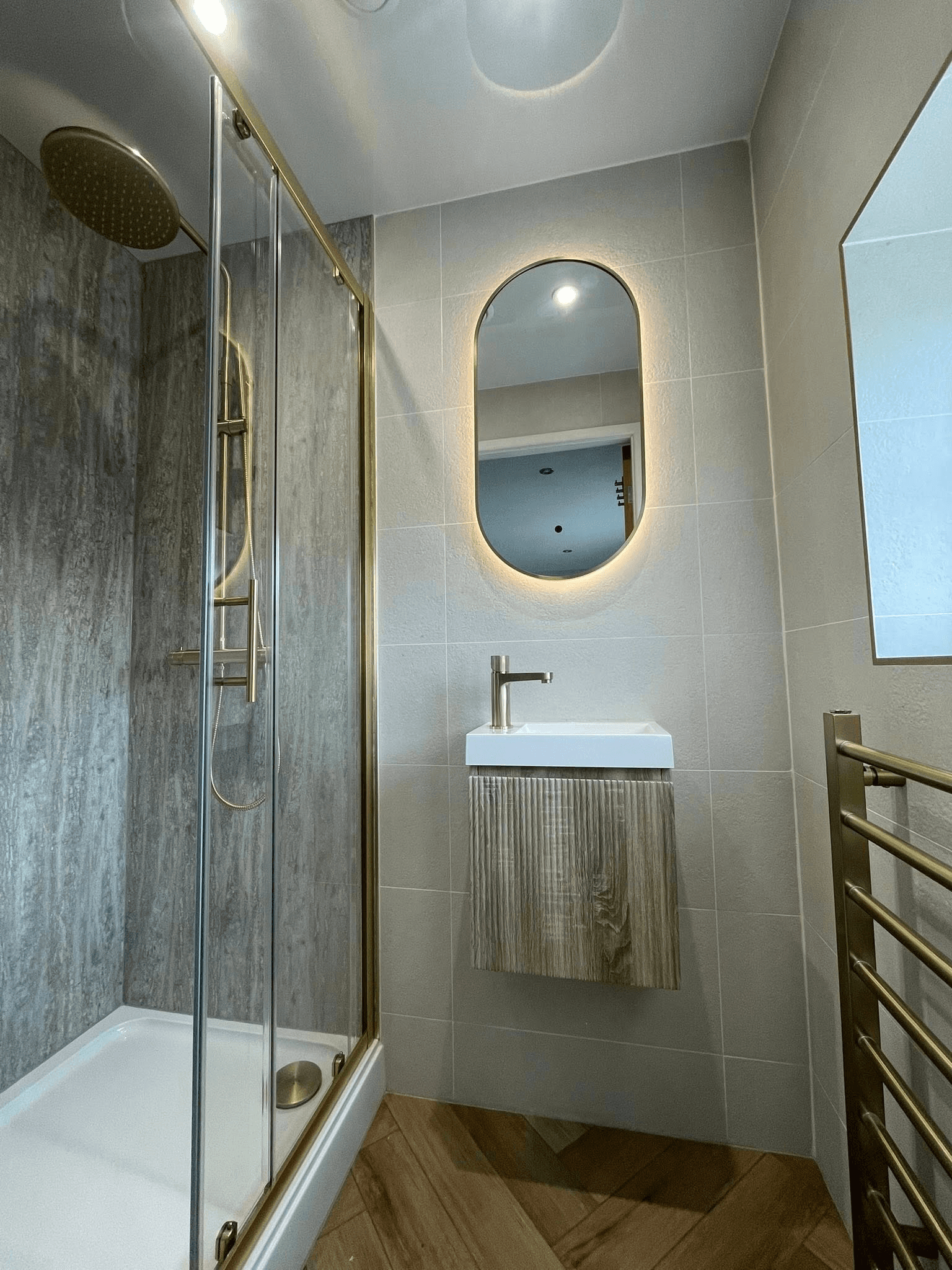Cooper Plumbing & Heating bathroom project 14