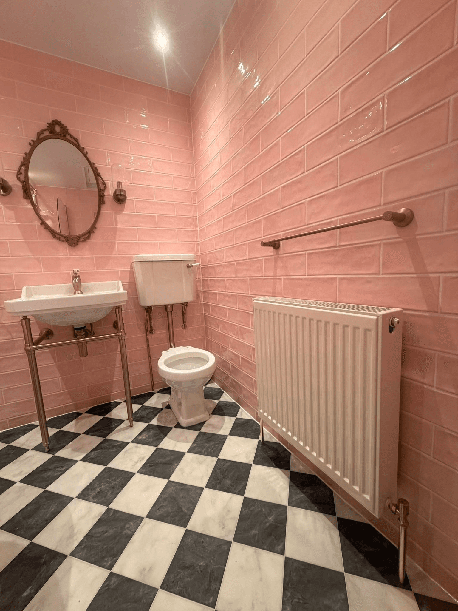 Cooper Plumbing & Heating bathroom project 4