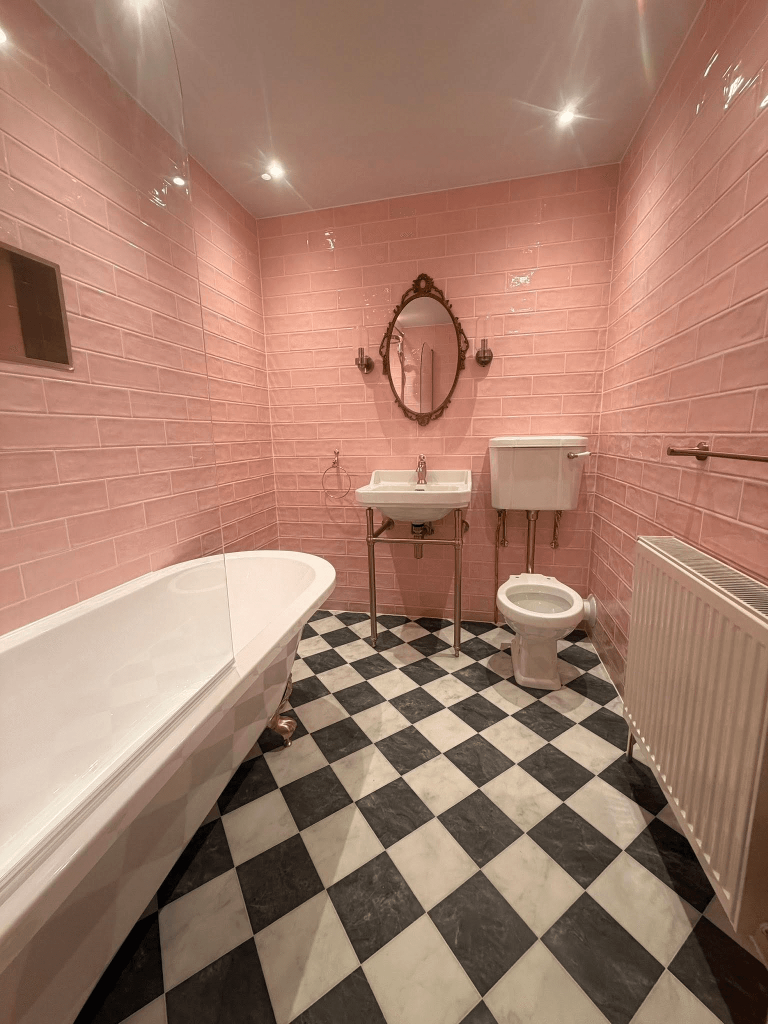 Cooper Plumbing & Heating bathroom project 5