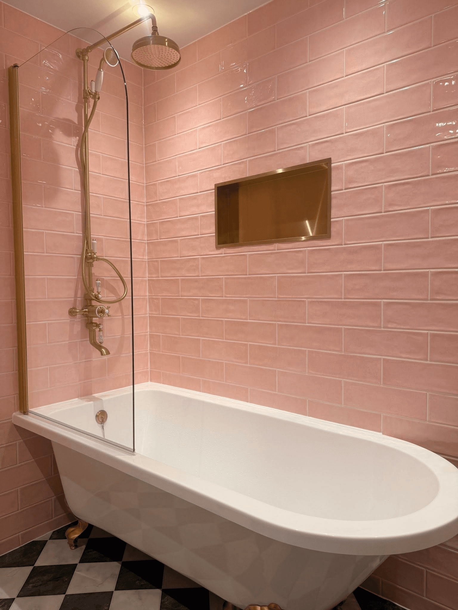 Cooper Plumbing & Heating bathroom project 6